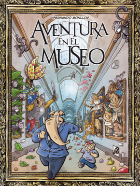 Portada del cómic Aventura en el museo